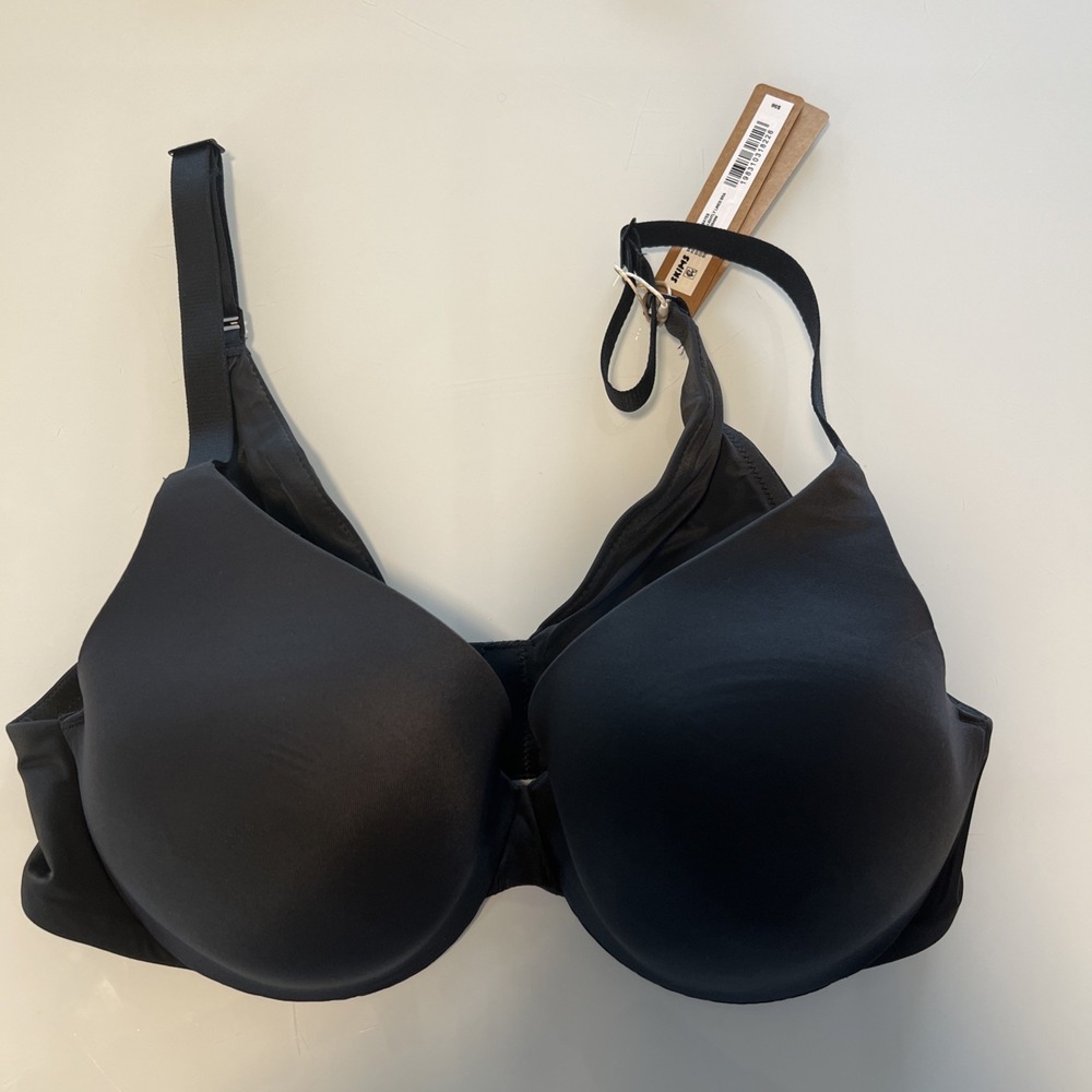 Skims Smoothing Intimates Full Coverage‎ Lightly Lined Bra Onyx Size 34B NWT - Picture 4 of 6